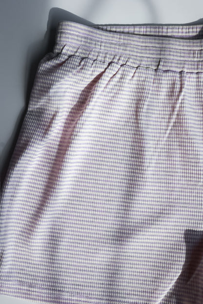 THE STRIPED LAVENDER SET | BOTTOMS ONLY