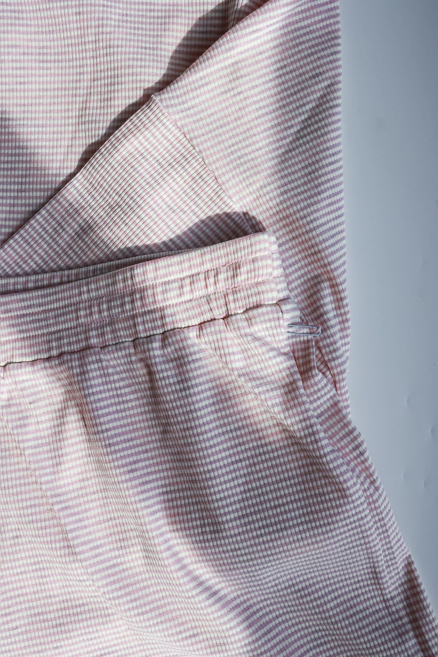 THE STRIPED BLUSH PINK SET | BOTTOMS ONLY