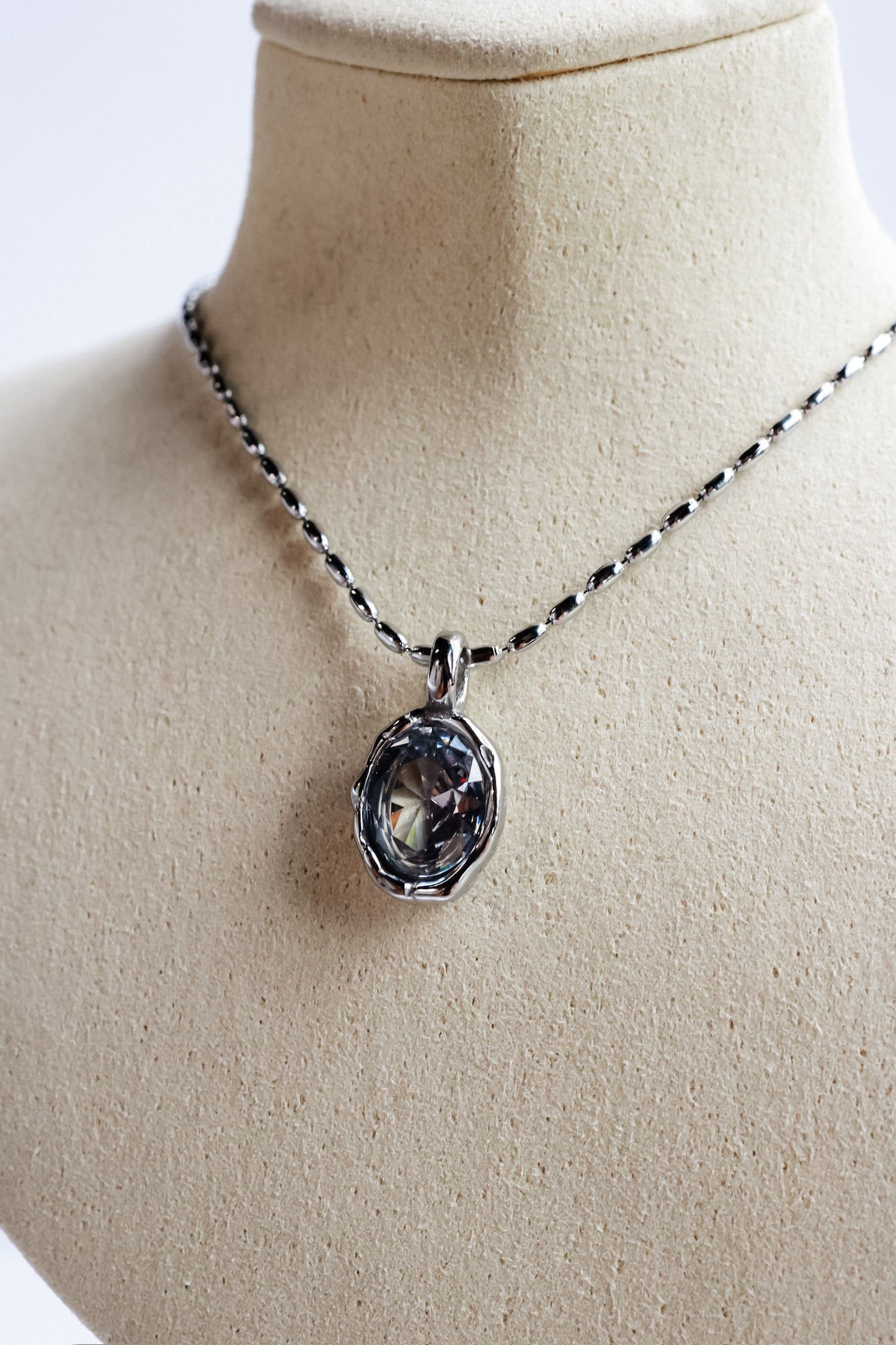 THE EVIE NECKLACE | SILVER