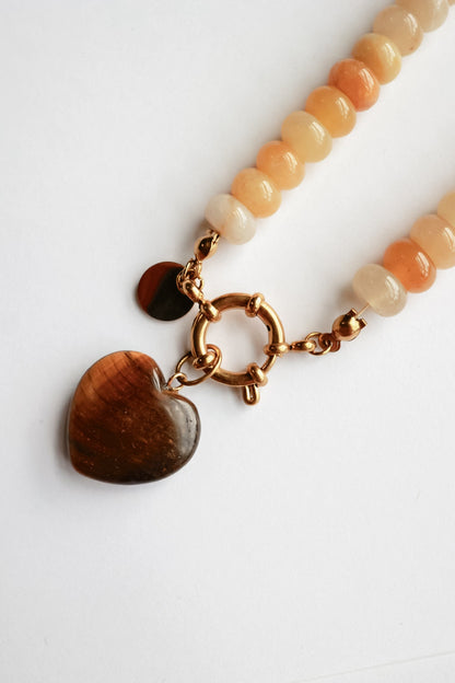 HONEY HEART NECKLACE