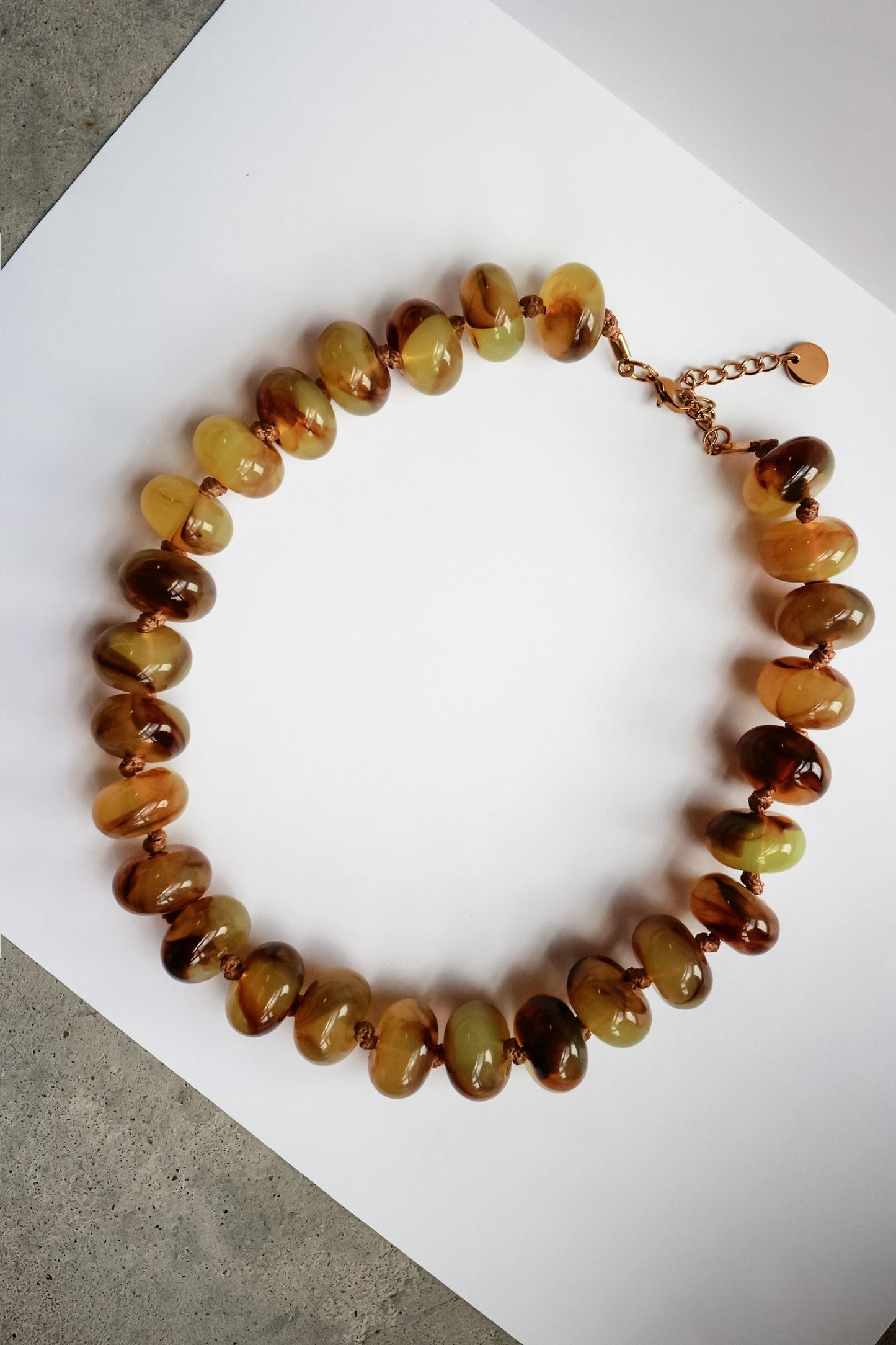 HAZEL BEADED NECKLACE