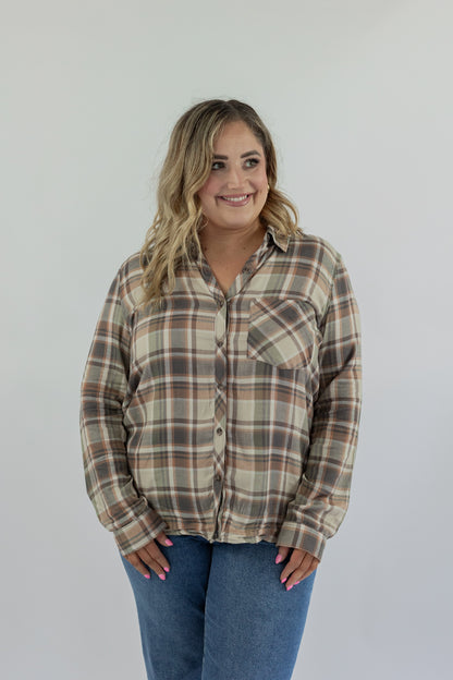 DEAL OF THE WEEK | IT'S ME FLANNEL IN TERRACOTTA