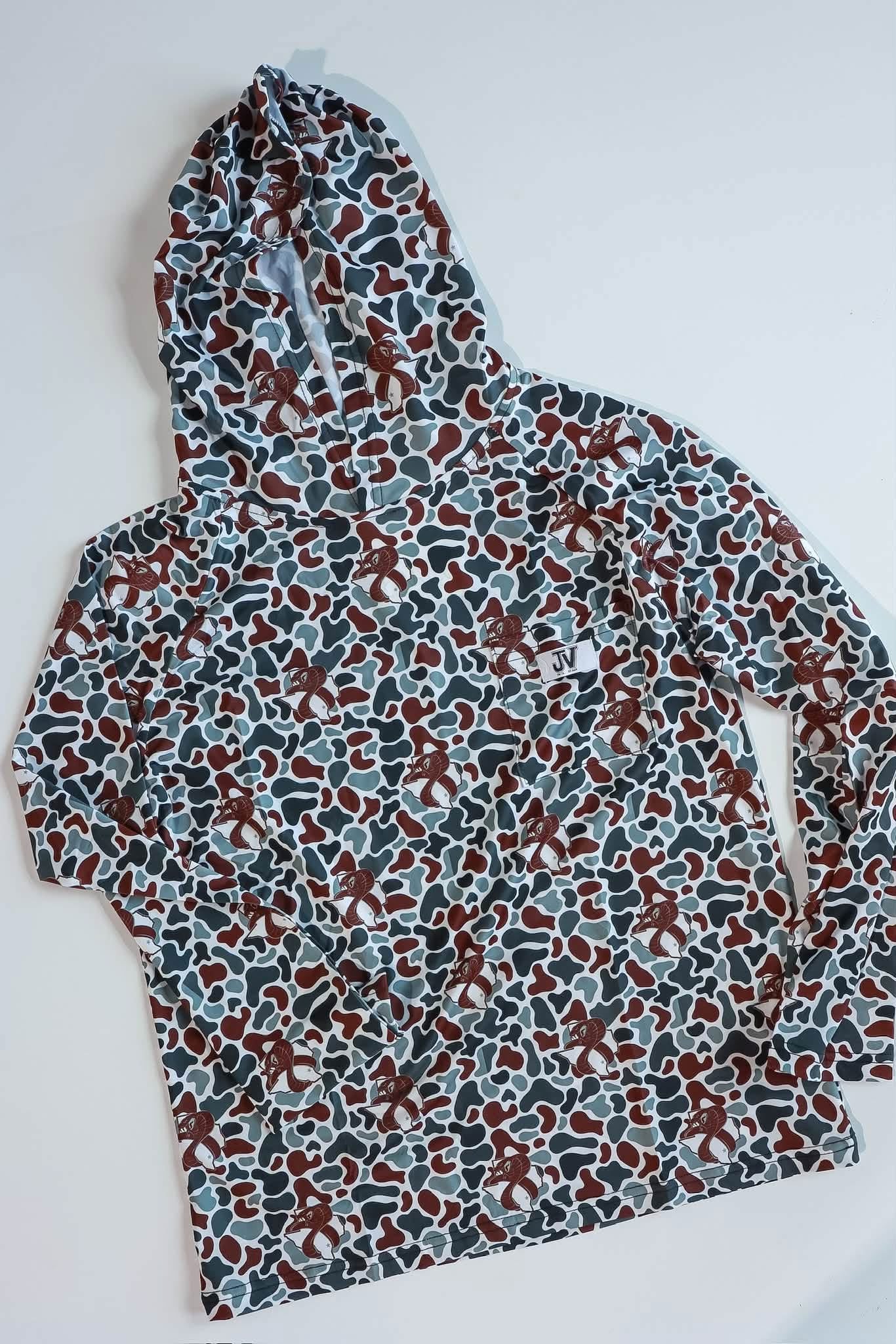 PRE-ORDER | *EXPECTED BY 11/1* | COBRA CAMO PULLOVER W/ HOODIE