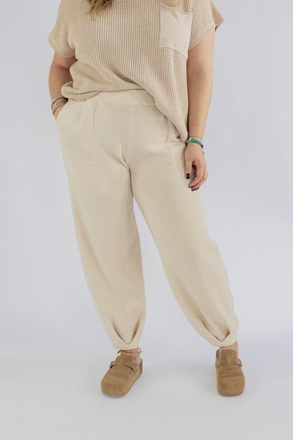 LOUNGE IN STYLE PANT | IVORY