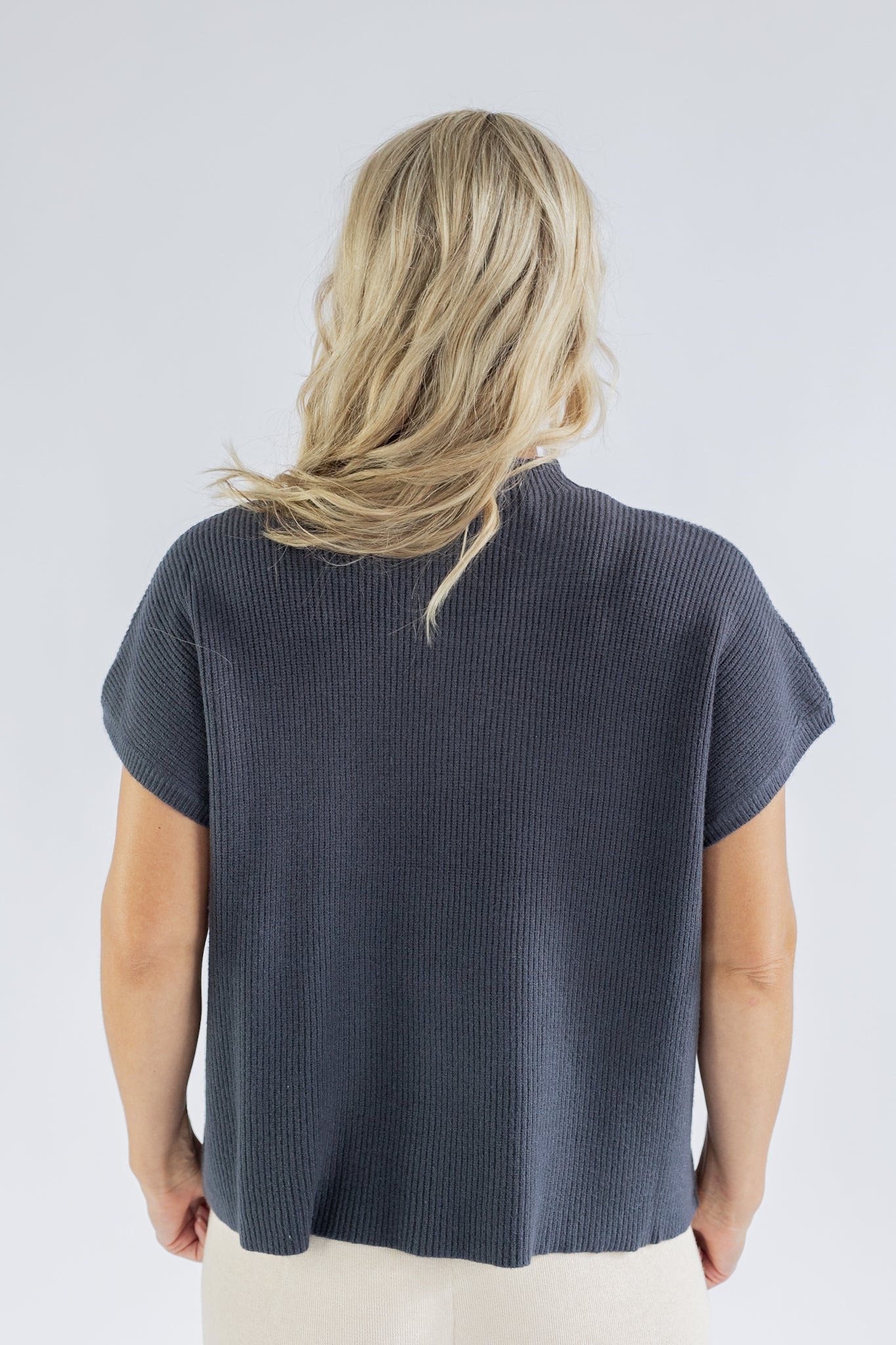 FOREVER AFTER ALL SWEATER IN NAVY