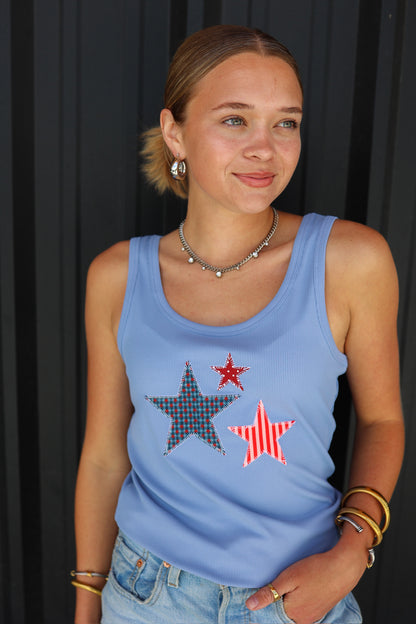 INDIE STAR TANK | BLUE