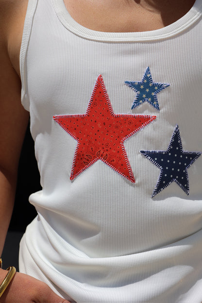 INDIE STAR TANK | WHITE