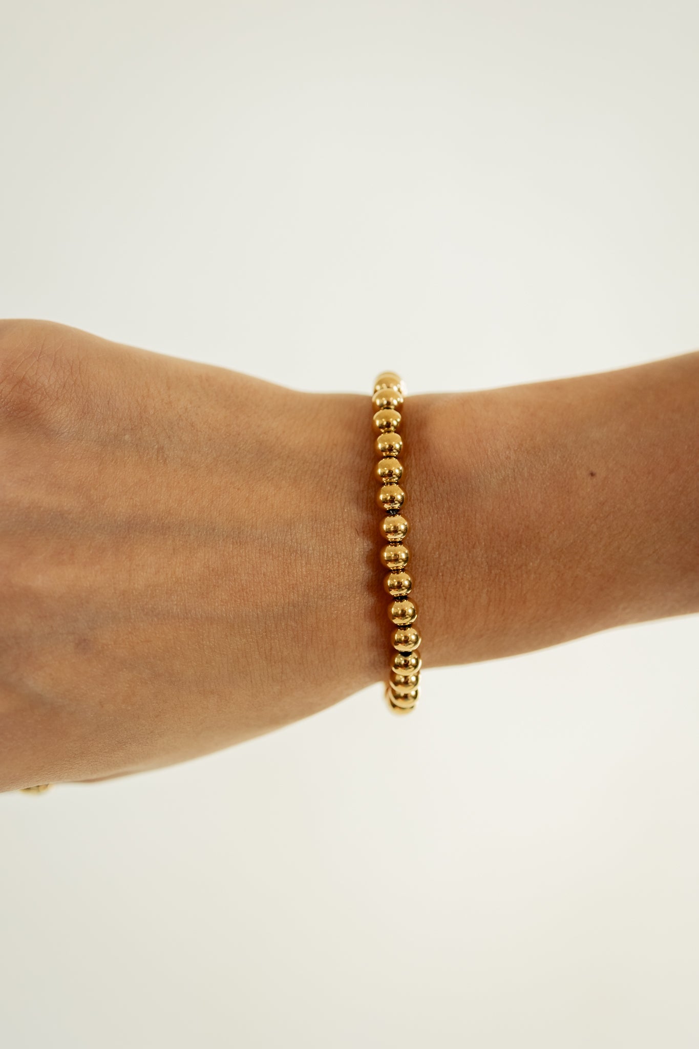 GOLDEN BEADED BRACELET | ASSORTED SIZES