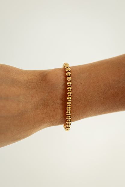 GOLDEN BEADED BRACELET | ASSORTED SIZES