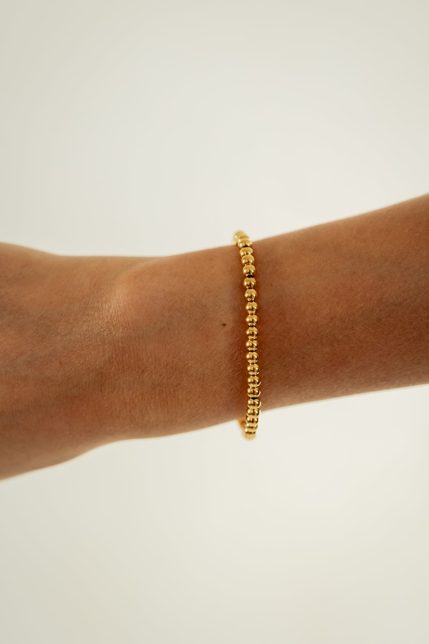 GOLDEN BEADED BRACELET | ASSORTED SIZES