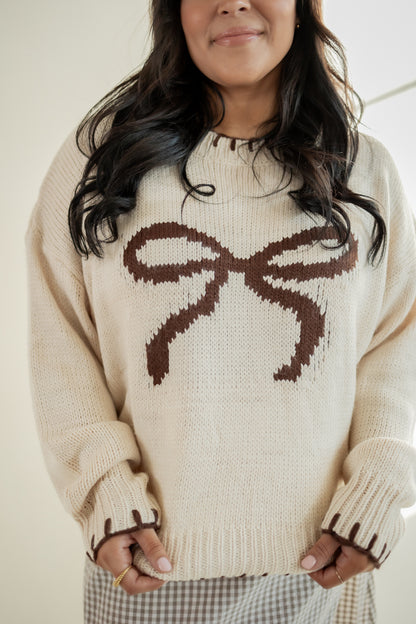 BIG BOW SWEATER