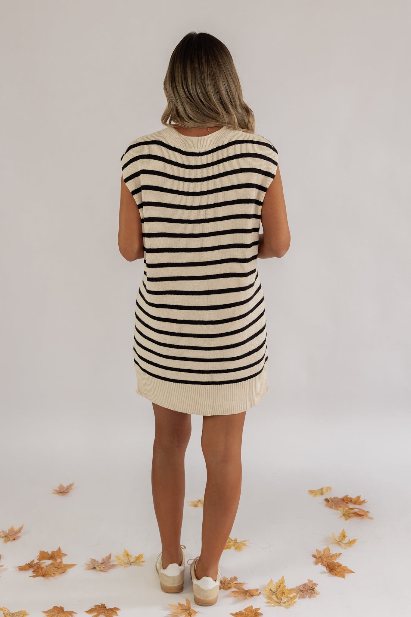 SEASON STRIPES OVERSIZED DRESS