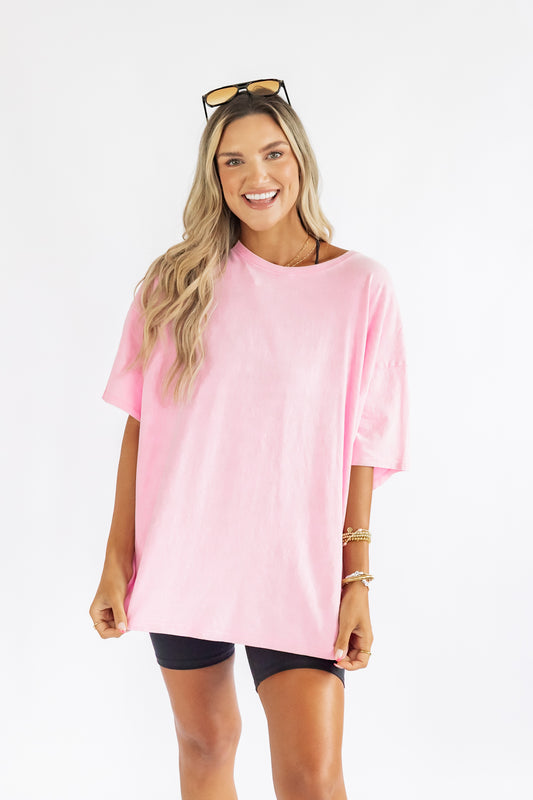 BIG T-SHIRT IN PINK