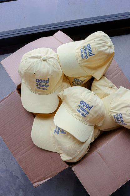 GOOD THINGS TAKE TIME HAT