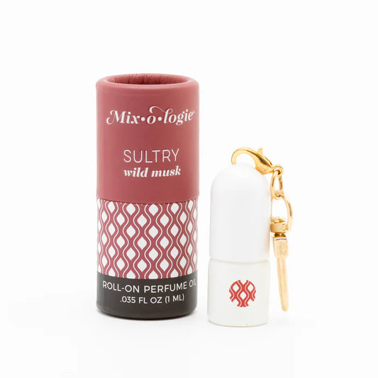 KEYCHAIN MINI ROLL-ON PERFUME | WILD MUSK