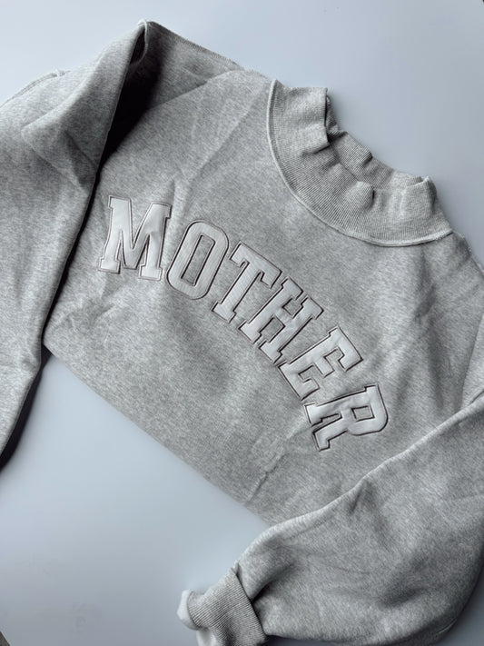 MOTHER MOCK NECK PULLOVER