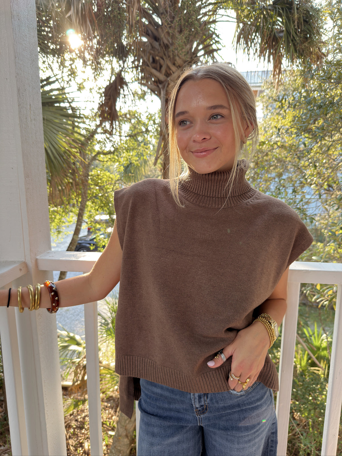THE CARMEN TURTLENECK TOP