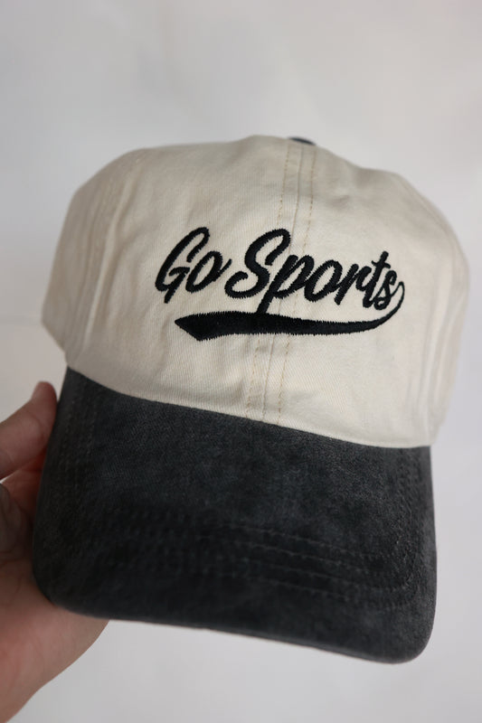 GO SPORTS BALL CAP