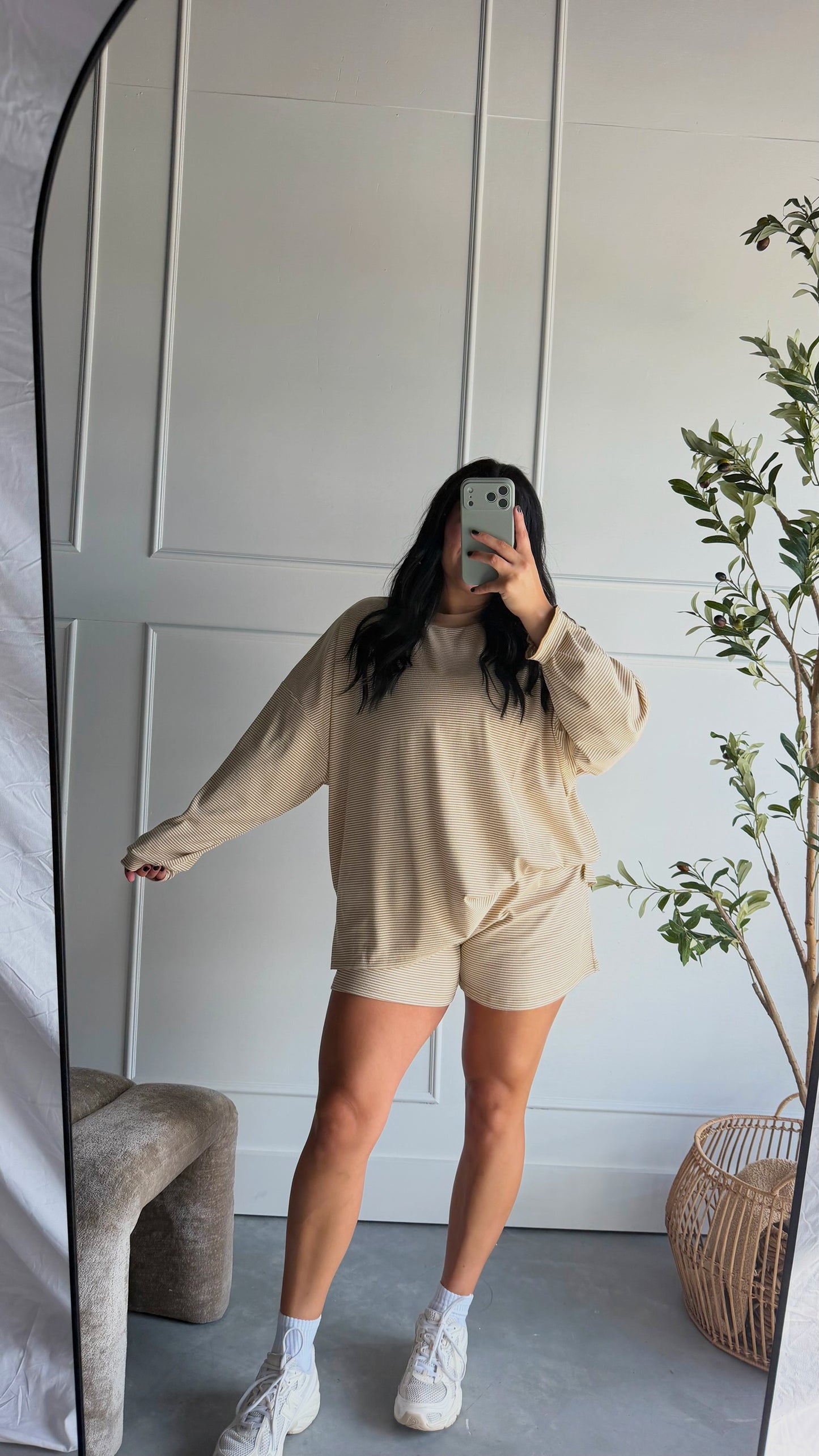 THE STRIPED LATTE SET | BOTTOMS ONLY