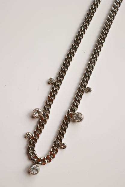 THE CHARMED CHAIN NECKLACE SILVER