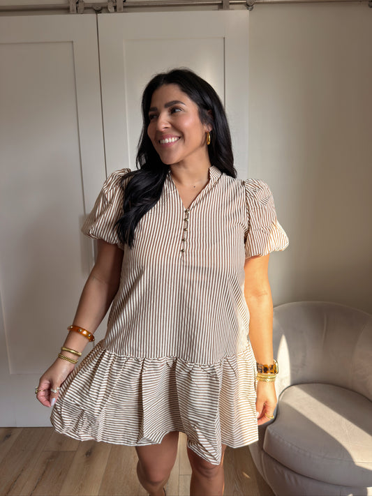 THE MOCHA DREAMS DRESS