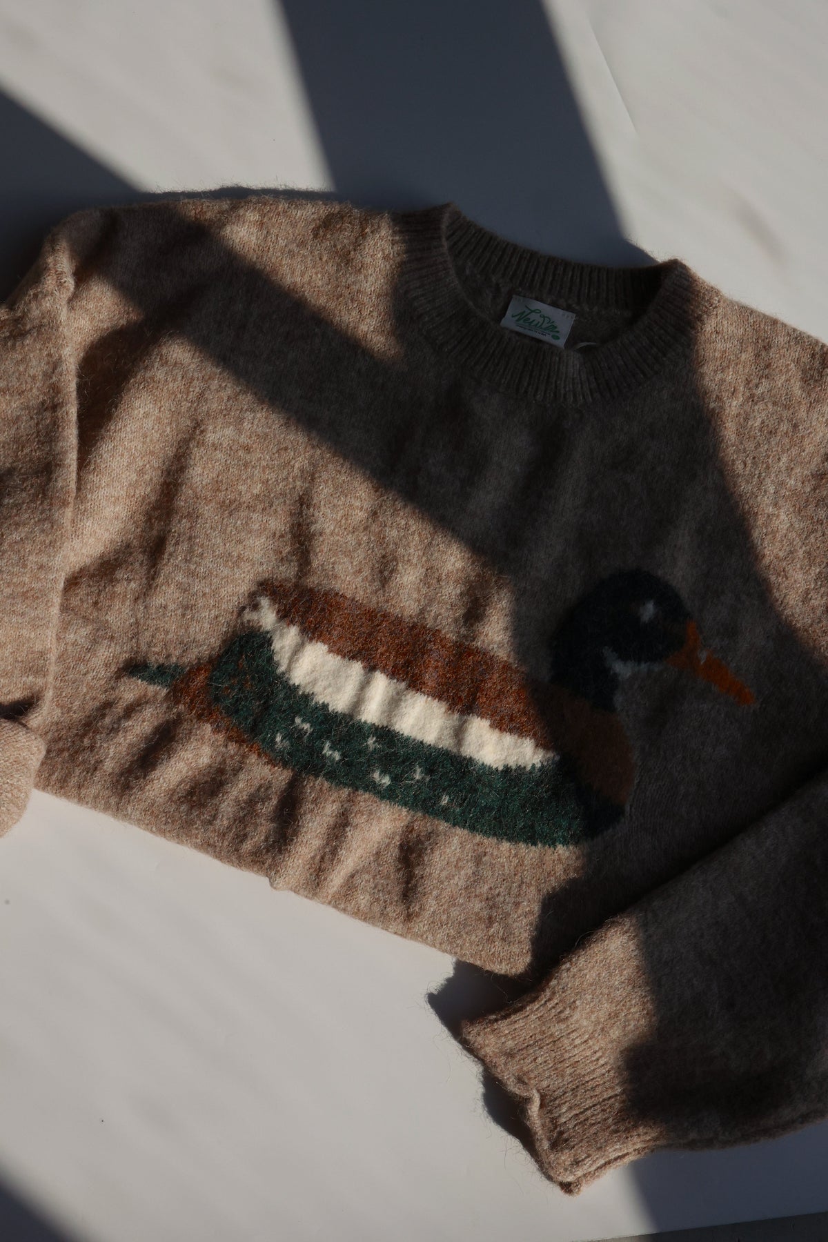 THE COZY MALLARD SWEATER