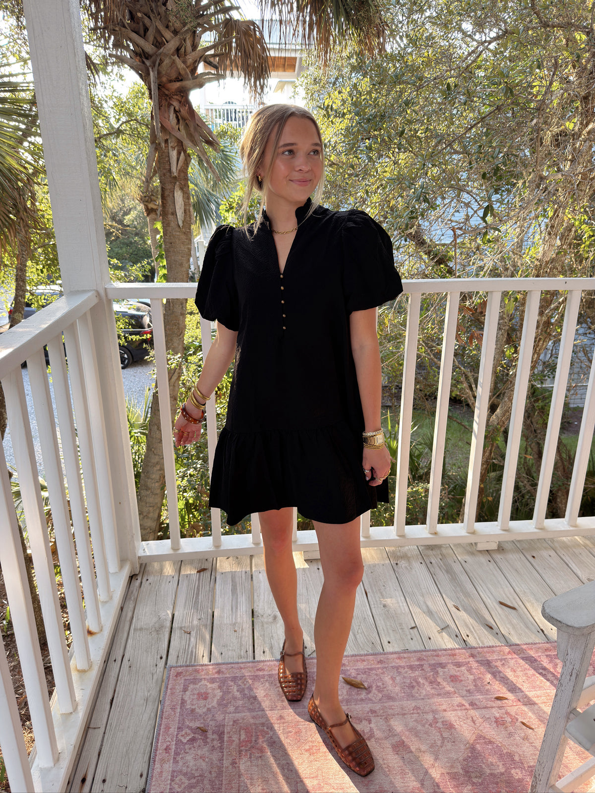 THE RICH TONES DRESS | BLACK