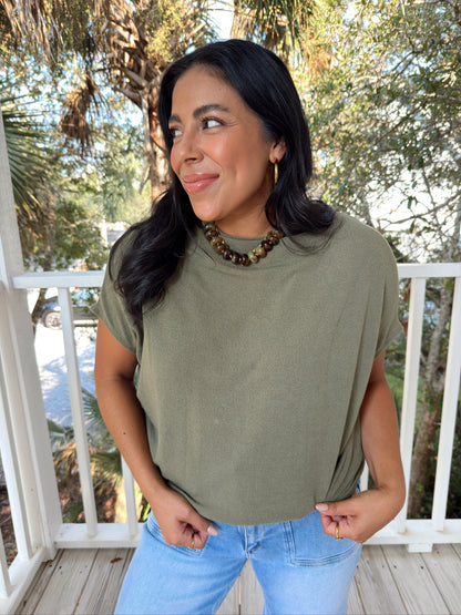 THE MAEVE TOP | DARK COCOA