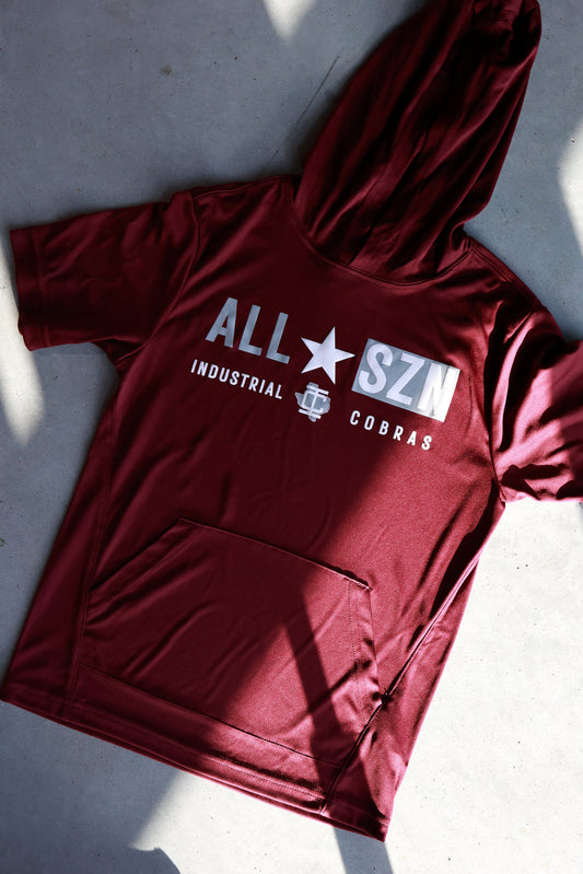 BOYS ALL SZN HOODED TEE | COBRAS