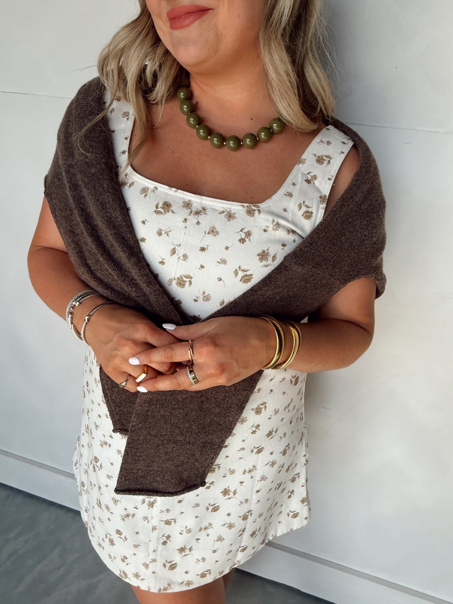 THE DENIM BLOSSOM DRESS