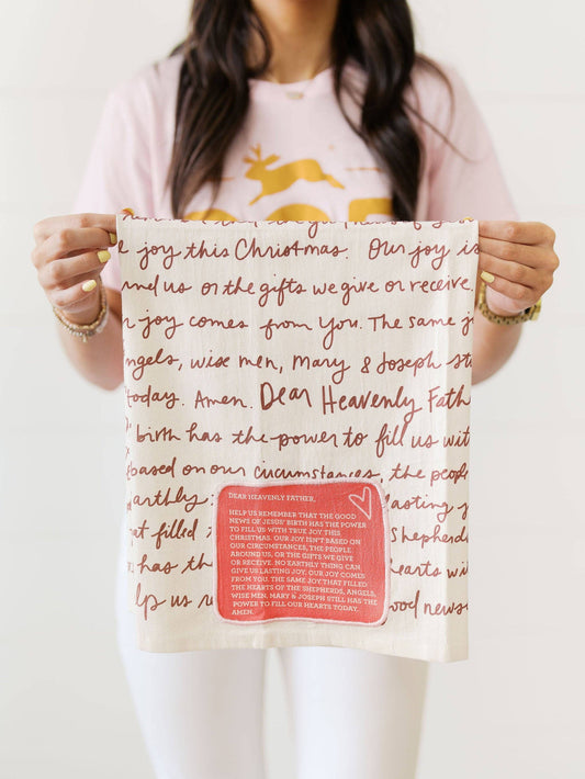 A CHRISTMAS PRAYER | KITCHEN TOWEL