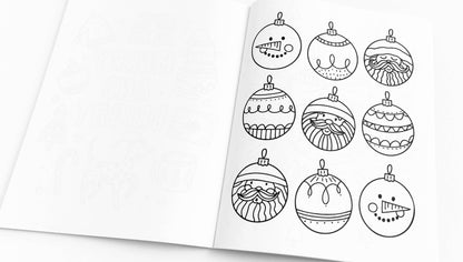 HOLIDAY COLORING BOOK