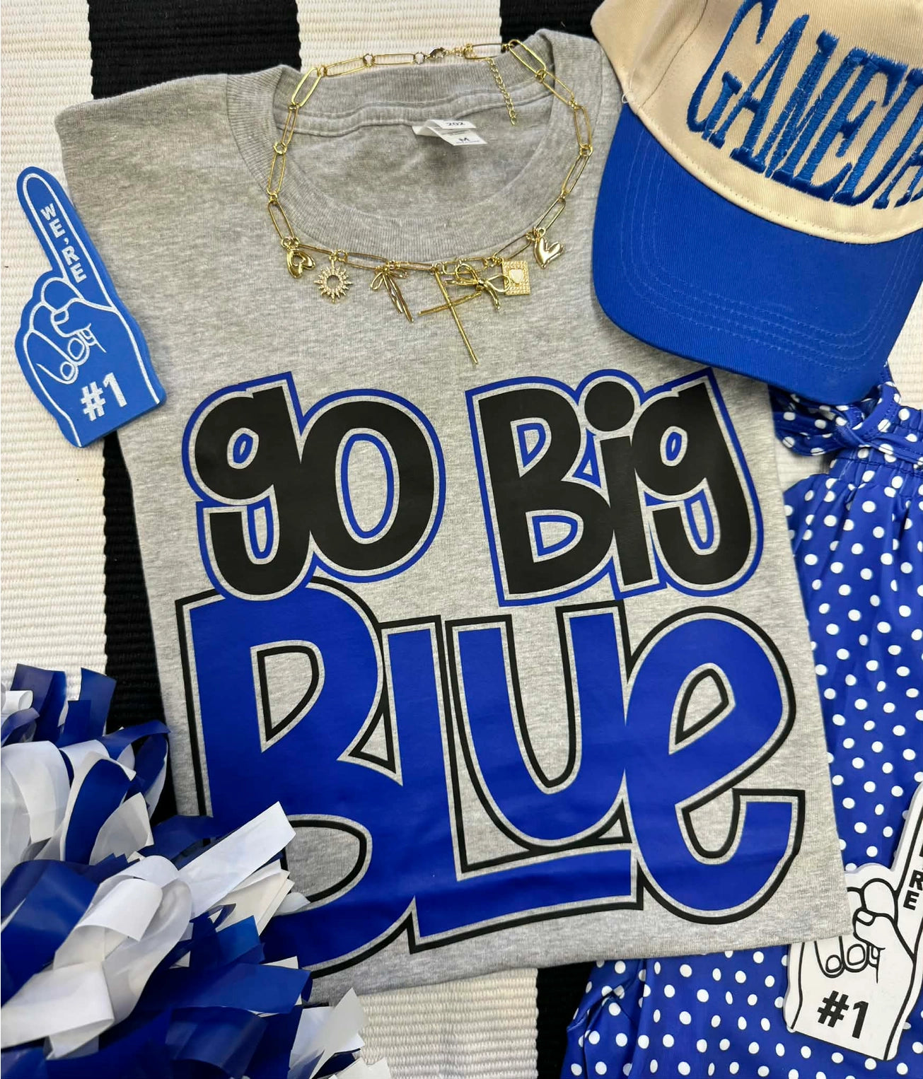 PRE-ORDER | GO BIG BLUE TEE