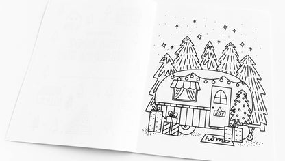 HOLIDAY COLORING BOOK